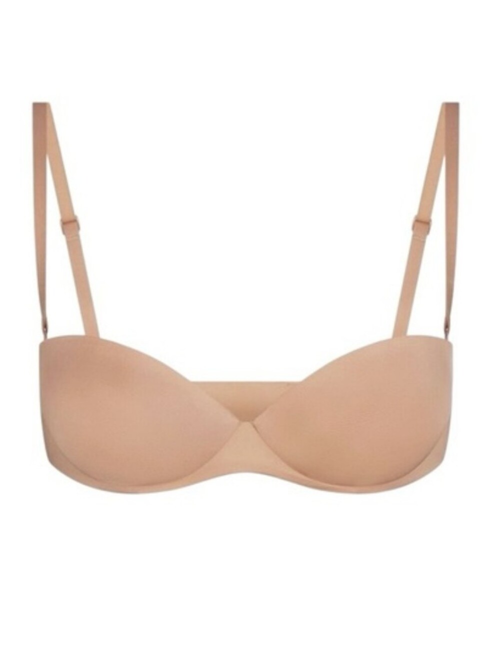 SKIMS Ultimate Push Up Strapless Bra In Clay Size 34B NWT